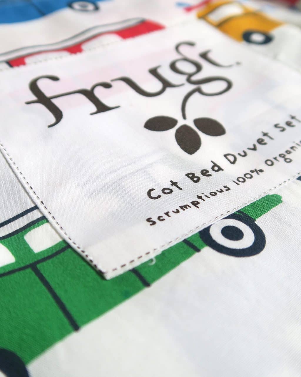 Frugi cot bed set online